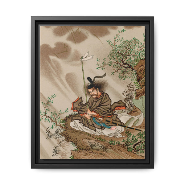 Chinese tales, vintage Japanese painting by G.A. Audsley-Japanese illustration. - NOMADEN ART GALLERY