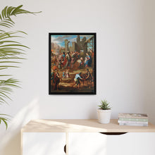 The Adoration of the Kings with Viceroy Pedro de Castro y Figueroa, Duke of La Conquista (La adoracion de los reyes con el virrey Pedro de Castro y Figueroa, duque de la Conquista) by Nicolas Enriquez.