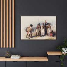 Group of Nubians (Wady Kardasey) illustration by David Roberts (1796–1864)