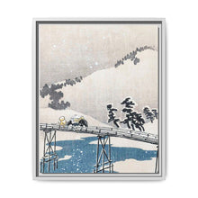 Snowy landscape with Mount Fuji (1900–1910) by Ohara Koson