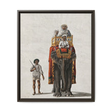 Indian Gouache Painting: Elephant Procession - NOMADEN ART GALLERY