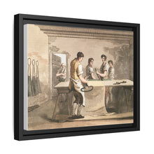 Illustration of the cloth dresser from The Costume of Yorkshire (1814) by George Walker