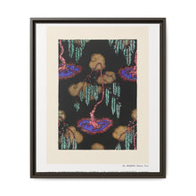 Tree pochoir pattern in oriental style. Original from our own 1914 edition of Samarkande - NOMADEN ART GALLERY
