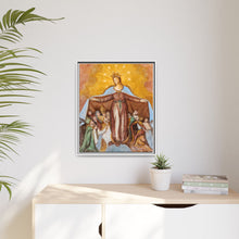 Fresco of Virgin-of-Mercy on the northern wall of the subsidiary church Saint Anna in Saager
