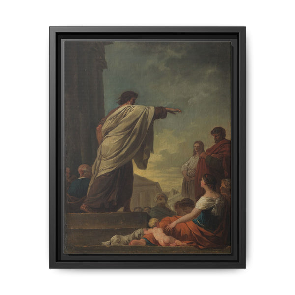 The Predication of Saint Paul by Joseph Benoiit Suvee - NOMADEN ART GALLERY
