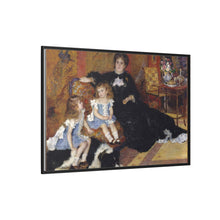 Madame Georges Charpentier (Marguérite-Louise Lemonnier, 1848-1904) y sus hijos, Georgette-Berthe (1872-1945) y Paul-émile-Charles (1875-1895) (1878) de Pierre-Auguste Renoir.