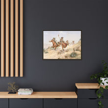 Apache Indians on Horseback by Herman Wendelborg Hansen