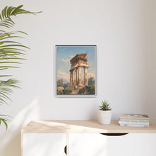 A Temple Ruin in Agrigento (c. 1825) by Carl Wilhelm Götzloff: A Classical Landscape