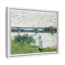 Claude Monet's The Promenade with the Railroad Bridge, Argenteuil (1874) - NOMADEN ART GALLERY