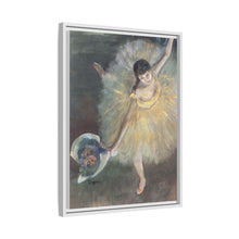 Fin de arabesco (1876) de Edgar Degas 