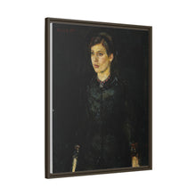 Inger in Black (1884) by Edvard Munch - NOMADEN ART GALLERY