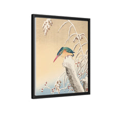 Kingfisher in the snow (1925 - 1936) by Ohara Koson