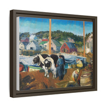 Ox Team, Wharf at Matinicus (1916)