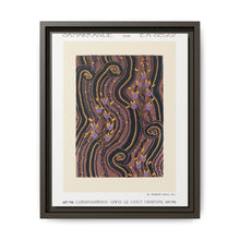 Art Deco Flower pattern pochoir print in oriental style - NOMADEN ART GALLERY