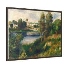 Paisaje en Vétheuil de Pierre-Auguste Renoir (c. 1890)