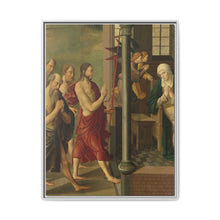 Panel of an Altarpiece with Dispute with the Doctors, on verso is Appearance of Christ to his Mother (c. 1520 - c. 1535) by Master of Alkmaar - NOMADEN ART GALLERY