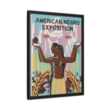 Poster for the American Negro Exposition in Chicago (1940) illustration by Robert Savon Pious.