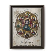 Saint George and Saint Antony of Padua, Saint Catherine of Alexandria, Saint Peter the Apostle, Saint Philomena, Saint Anne, Saint Barbara, Saint John the Baptist and Saint Agnes - NOMADEN ART GALLERY