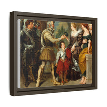 Henri IV Conferring the Regency upon Marie de' Medici (after Rubens) by Eugène Delacroix