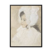Portrait of a child (Marie Moll) by Gustav Klimt. - NOMADEN ART GALLERY