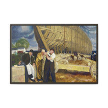 Builders of Ships (1916) by George Wesley Bellows - NOMADEN ART GALLERY