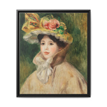 Woman with Capeline (Femme Ã la capeline) (early 1890s) by Pierre-Auguste Renoir - NOMADEN ART GALLERY