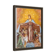 Fresco of Virgin-of-Mercy on the northern wall of the subsidiary church Saint Anna in Saager