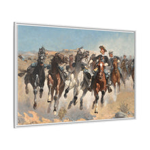 Dismounted: The Fourth Troopers Moving the Led Horses (1890) by Frederic Remington