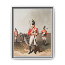Illustration of East York militia from The Costume of Yorkshire (1814) by George Walker - NOMADEN ART GALLERY