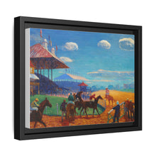 Race Track (1908–1909) vintage painting by William James Glackens