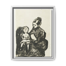 Nurse with a Boy / The Mother and the Crying Child (1902) by Edvard Munch. - NOMADEN ART GALLERY