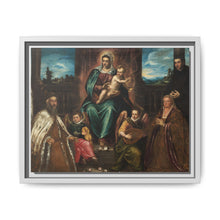 Doge Alvise Mocenigo and Family before the Madonna and Child (c. 1575) by Jacopo Tintoretto - NOMADEN ART GALLERY