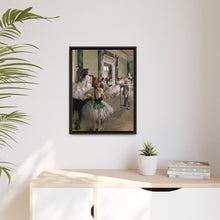 La clase de danza de Edgar Degas (1875) 