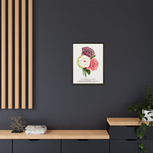 Double Althea in 3 colors lithograph. Digitally enhanced from our own original 1900 edition plates of Botanical Specimen published by Rochester Lithographing