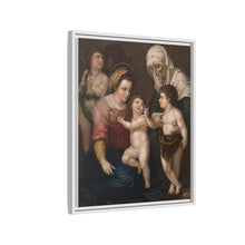 Saint Mary (the Blessed Virgin) with the Christ Child, Saint John the Baptist
