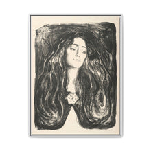 The Brooch. Eva Mudocci (1903) by Edvard Munch - NOMADEN ART GALLERY