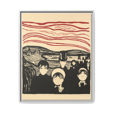 Edvard Munch's Anxiety (Angst) (1896) - NOMADEN ART GALLERY