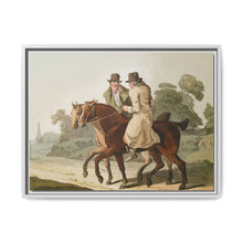 Illustration of farmers from The Costume of Yorkshire (1814) by George Walker - NOMADEN ART GALLERY