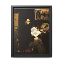 Portrait of Emile Zola (1868) by Edouard Manet - NOMADEN ART GALLERY