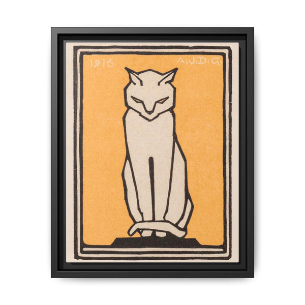 Sitting cat (1916) by Julie de Graag - NOMADEN ART GALLERY