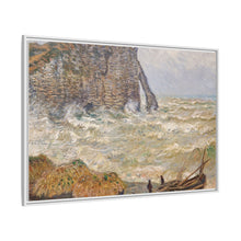 Claude Monet's Stormy Sea in Étretat (1883) - NOMADEN ART GALLERY