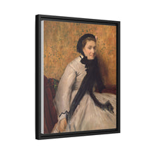 Retrato de una mujer de gris (ca. 1685) de Edgar Degas 