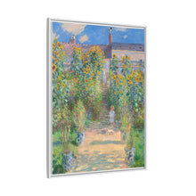Claude Monet's The Artist's Garden at Vétheuil (1881) - NOMADEN ART GALLERY