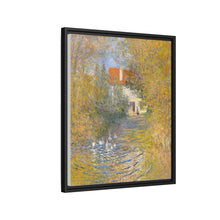 Claude Monet's The Geese (1874) famous painting. Original from the Sterling and Francine Clark Art Institute - NOMADEN ART GALLERY