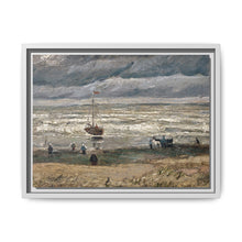 Vincent van Gogh's Beach at Scheveningen in Stormy Weather (1882) - NOMADEN ART GALLERY