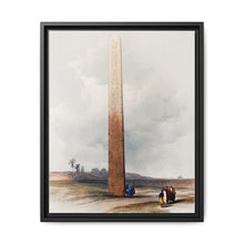Ancient Egypt Art: Obelisk of Heliopolis by David Roberts - Canvas Wall Art - NOMADEN ART GALLERY