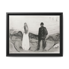 Two Human Beings. The Lonely Ones (1894) by Edvard Munch - NOMADEN ART GALLERY