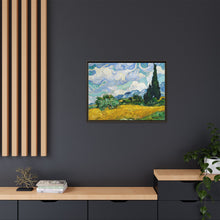Vincent Van Gogh's Wheat Field with Cypresses (1889). Famous painting, original from the MET Museum - NOMADEN ART GALLERY