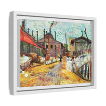 The Factory (1887) by Vincent Van Gogh. Original from the Barnes Foundation. - NOMADEN ART GALLERY