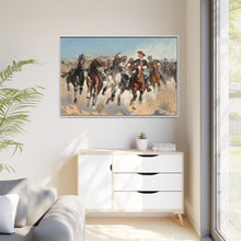 Dismounted: The Fourth Troopers Moving the Led Horses (1890) by Frederic Remington